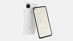 Early renders of the Pixel 4a. (Source: OnLeaks x 91Mobiles)