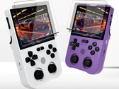 Powkiddy sells the MagicX XU10 in three colours, each with a choice of 64 GB and 128 GB MicroSD cards. (Image source: Powkiddy)