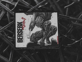 Wallhack SP-005 Berserk glass gaming mousepad featuring Guts in his Berserker Armour.