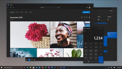 Windows 10 Cobalt 21H1 will likely introduce a visual overhaul called Sun Valley. (Image Source: Microsoft)