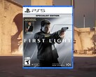 007 First Light PS5 retail case is shown
