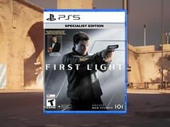 007 First Light PS5 retail case is shown