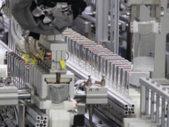 A view of the battery manufacturer's production line. (Image: Gotion)