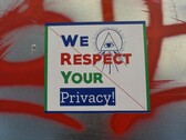 A decorative image that reads “we respect your privacy” (Image source: Marija Zaric via Unsplash)