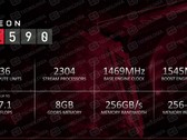 AMD Radeon RX 590 specs. (Source: HD Tecnologia)