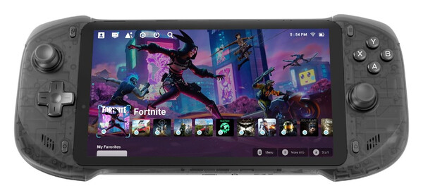 The Abxylute One Pro handheld has a better display than the Logitech G Cloud. (Image source: Abyxlute)