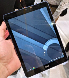 Chrome OS-powered Acer tablet (Source: Alister Payne)