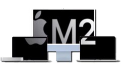 Apple purportedly has a full range of M2-powered Mac products to release during 2022. (Image source: Apple - edited)