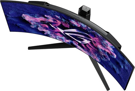 Asus ROG Swift PG39WCDM OLED gaming monitor curvature (Image source: Asus)