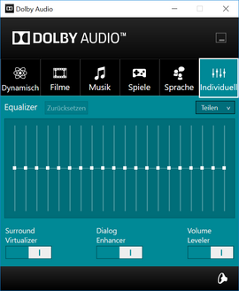 Dolby sound