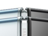 The new redesigned Fold is in the foreground in this image. (Source: Samsung)