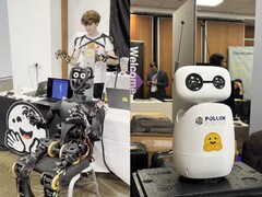 With the HopeJR and Reachy Mini, the US company Hugging Face has introduced two robots designed for a broader audience. (Image source: X / formerly Twitter)