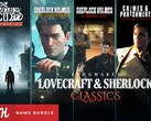 Frogwares Lovecraft and Sherlock Classics Humble Bundle banner (Image source: Humble Bundle with edits)