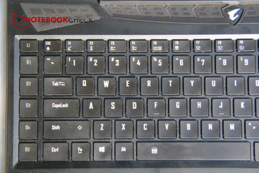 Macro keys on the left side