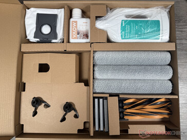 Lots of accessories in an extra box