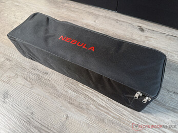 The screen is in this compact bag