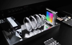 How a periscope zoom camera looks like from the inside. (Image source: Samsung)