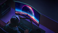 Samsung Odyssey G55C curved gaming monitor (Image source: Samsung)