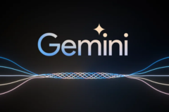 Gemini Assistant's pop-up animation has a bluish-purple hue, while Apple's Siri has a more multicolored animation. Google's design could still look different at launch. (Image source: Google)