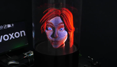 Voxon image showcase (Image Source: Voxon)