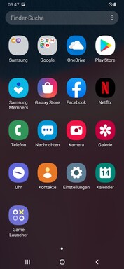 Default app drawer