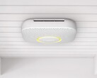 The Nest Protect suspended on a ceiling  (Image source: Google Store)