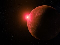 An artist's illustration showing Mercury and the Sun - Modified with Canva. (Image source: The_Nemu - Pixabay)