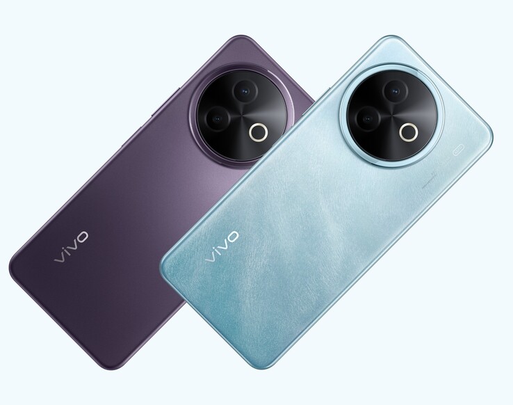 The Vivo Y39 5G comes in lotus purple and ocean blue colorways (Image source: Vivo)