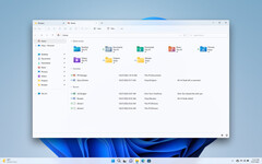 Windows 11 will soon support a tabbed File Explorer, having already received a redesign. (Image source: Microsoft)