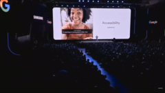 Live Caption is showcased at Galaxy Unpacked 2020. (Source: YouTube)