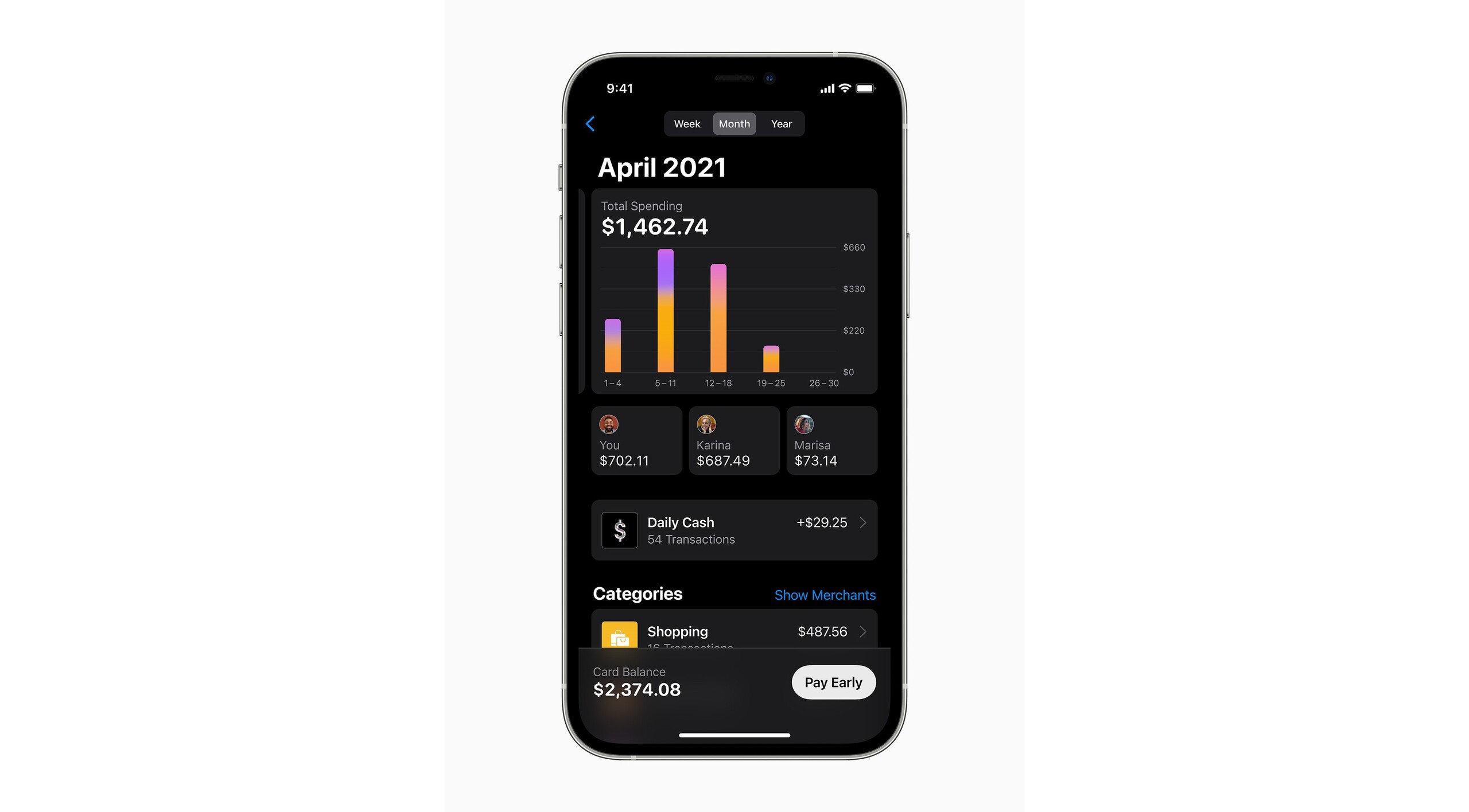 the apple card gets new family services