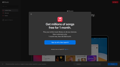 Apple Music: now with shorter free trial period. (Source: Apple)