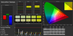 CalMAN Saturation Sweeps pre-configuration