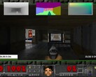 A side-by-side comparison of Doom with and without DLSS 5 implemented