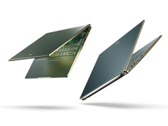 The Acer Swift SF514-56T features a new design, among other changes. (Image source: Acer)