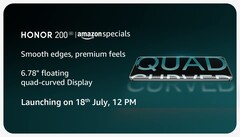 Honor 200 series India launch date unveiled (Source: Amazon)