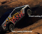 The Cybertruck has locking differentials (Image source: Tesla)