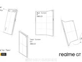 Is this a Realme foldable smartphone? (Source: Weibo)