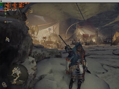 Monster Hunter Wilds running at higher FPS with a mod that disables DLC checks. (Image Source: u/de_Tylmarande on Reddit)