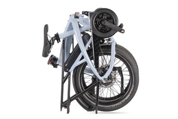 The bike can also be stowed upright when folded (Image source: Tern)