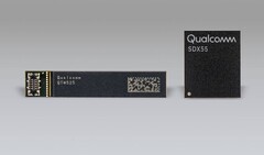 The X55 modem, alongside the QTM525 RFFE, are involved in next-gen 5G. (Source: Qualcomm)