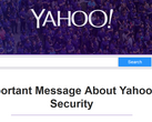 Eine unangenehme Meldung hatte Yahoo heute zu machen. (Bild: Yahoo)