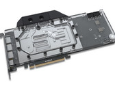 EKWB's sleek single-slot water block which covers the GPU core, memory, and VRMs. (Source: EKWB)