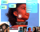 EaseUS AI Media Player automatically creates multilingual subtitles using AI during media playback. (Image source: EaseUS Software)