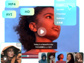 EaseUS AI Media Player automatically creates multilingual subtitles using AI during media playback. (Image source: EaseUS Software)