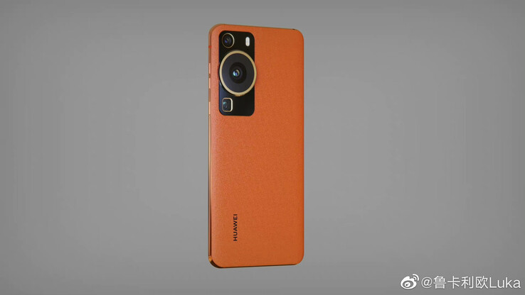 ...and as a smartphone with a possibly leather-textured finish. (Source: Lukalio Luka via Weibo)