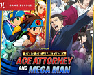 Duo of Justice: Ace Attorney and Mega Man Humble bundle deal banner (Image source: Humble Bundle with edits)