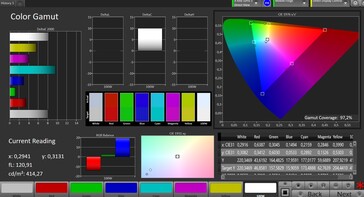 Color space (target color space: sRGB, profile: Standard)