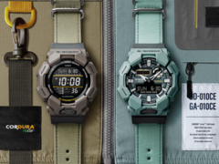 Casio’s G-Shock GA-010CE-2A and GD-010CE-5 watches (pictured) are launching in Europe. (Image source: Casio)