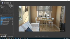 Cinebench R20 benchmark for Ryzen 5 2600 OC. (Source: Videocardz on Twitter)